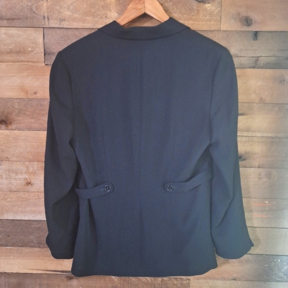 Ann Taylor Black Wool Blend Career Blazer – Size 14 - Picture 3 of 5